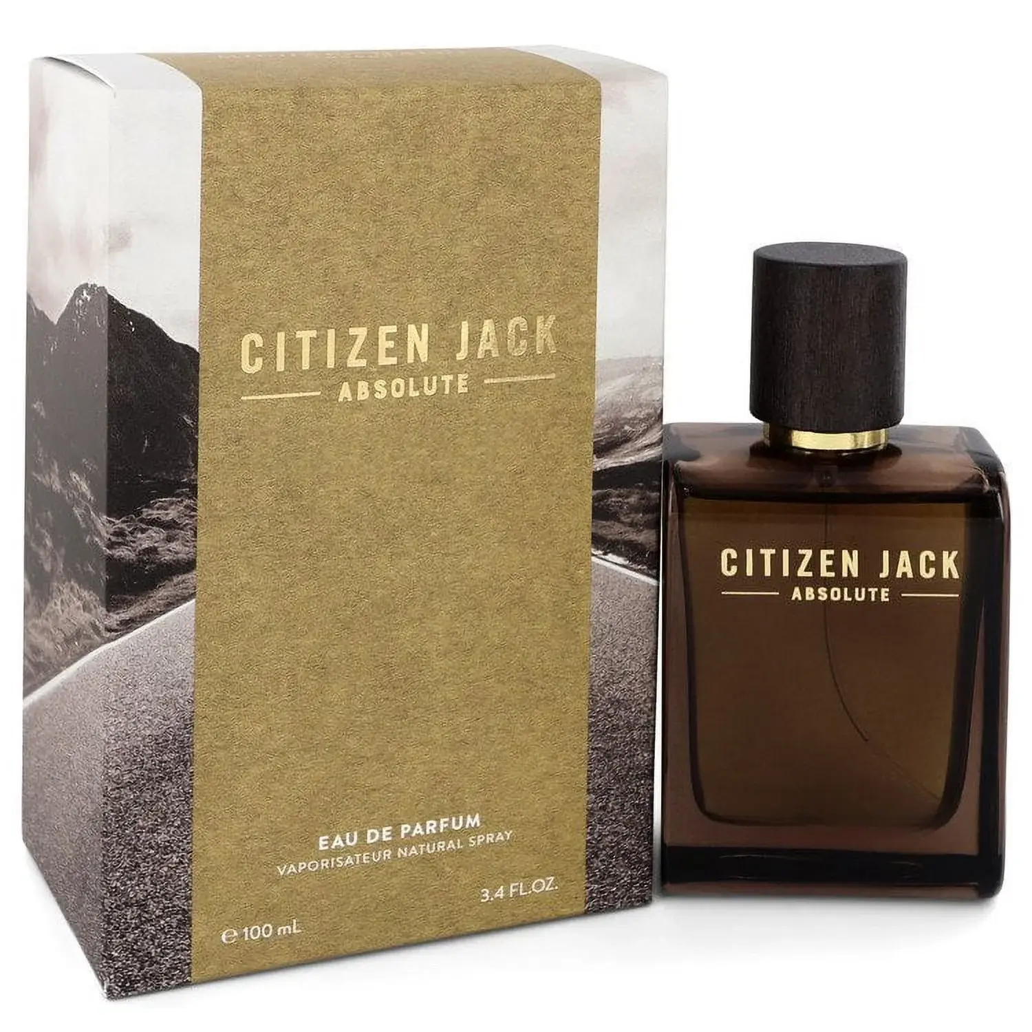 Citizen Jack Eau De Parfum for Men, 100ml/3.4 fl.oz, with Bergamot, Musk, Tonka Bean, Amberwood and Heart Notes