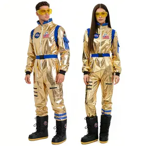 Halloween Couple Space Suit, Astronaut Cos Stage Suit, The Same for Men and Women