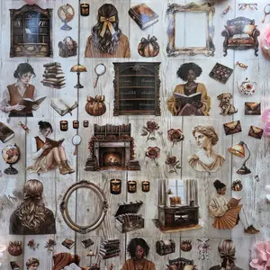 Autumn Acadamia Precut PET Tape- Reggie