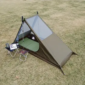 1-Person Ultralight Backpacking Tent - Quick Setup, Mosquito Proof Shelter with Oxford/Polyester Construction, Lightweight Camping tent for Hiking, Backpacking, Travel - All-Season Use for Adults & Solo Campers, Tents for Camping, Single Ro