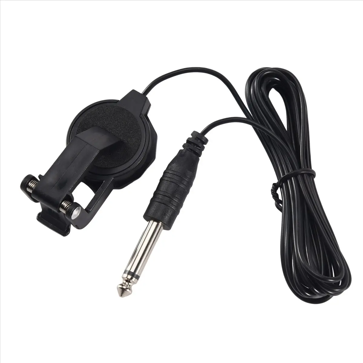 Clip-On Pickup Microphone for Acoustic Guitar Ukulele Violin Banjo