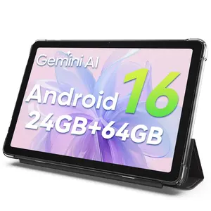 Tablet 10.1 inch Android 16 Tablet with Octa-Core Processor, 30GB RAM 64GB ROM 1 TB Expandable, 1280x800 HD IPS Touch Screen, GPS, 8H Battery, WiFi 6, BT 5.0, Dual Camera (Blue)