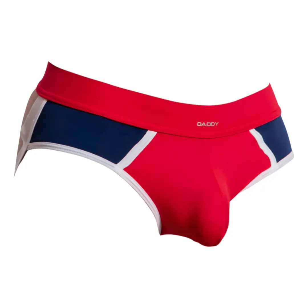 Daddy Dual Color Wide Waistband Jockstrap: Bold Style with Superior Comfort