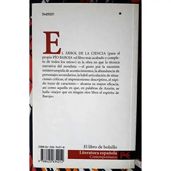 USED-El árbol de la ciencia by Pio Baroja (Paperback)