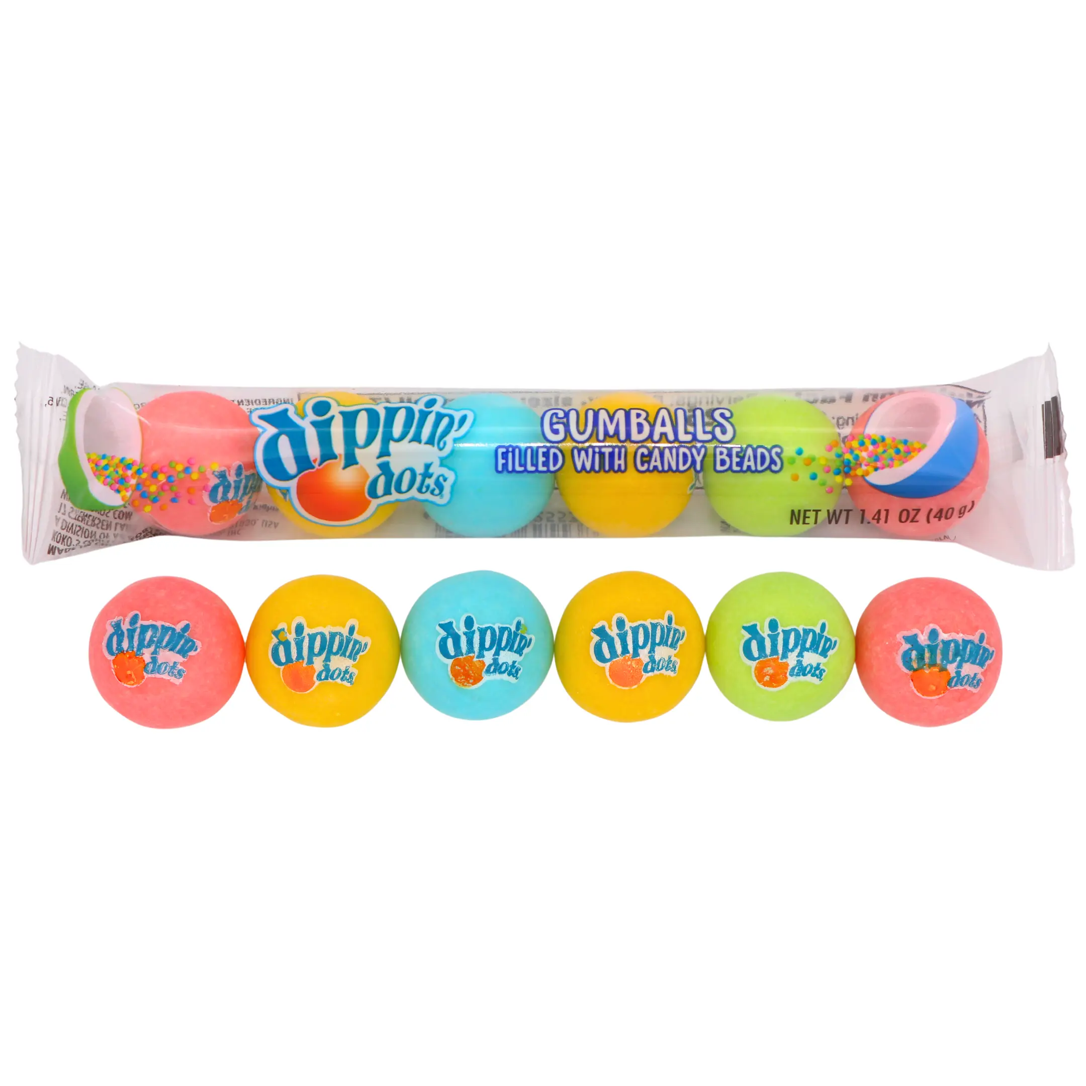 Dippin Dots Gumballs | Filled with Candy Beads
