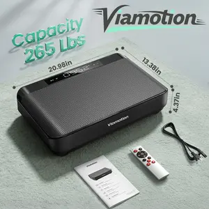 Viamotion Vibration Plate for Seniors & Home Relaxation, Low-Noise 150W Motor, 1-99 Speed Levels, Safe Dual Voltage Protection, LED Display, Perfect Gift for Elders