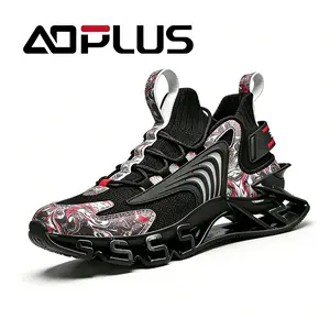 Futuristic Street Sneakers – Bold Cyberpunk Design with Shock Absorption Sole, Lightweight & Comfortable, Perfect for Urban Streetwear, Available in 4 Stylish Colors