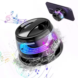Wireless Speaker, Mini Wireless Bluetooth-compatible Speaker, Magnetic Speaker Wireless Phone Stand, Portable Surround Sound Speaker for Home, Travel Use, Audio, Multifunctional Wireless Speaker, Outdoor Wireless Speaker