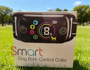 Dog Bark Collar For Mini Small Medium Dogs - No Shock Anti Bark Collar Humane