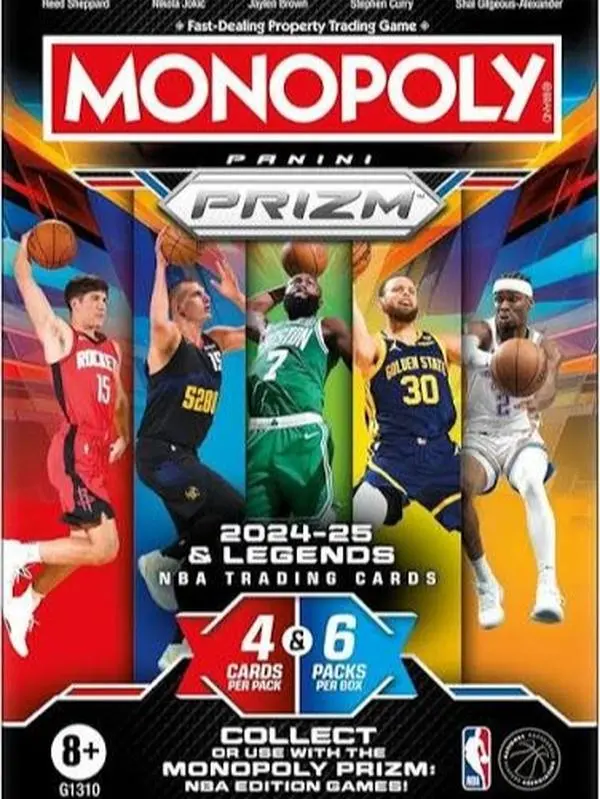 2024 NBA PRIZM  MONOPOLY BLASTER BOX