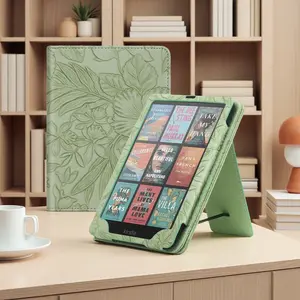 Your Reading Buddy: All-in-One Stand Case with Comfort Hand Strap for Kindle Paperwhite 12th Gen 2024, Colorsoft 7, and 11th Gen 2021 | Features Auto Wake/Sleep & Strong Kickstand in Premium Faux Leather, Accessories