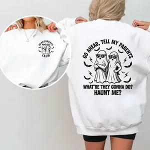 Dead Parents Club Shirt, What're They Gonna Do? Haunt Me Shirt, Dead Parents Jokes Shirt, Funny Shirts, Unisex Graphic Tee, Halloween Gifts, Halloween Shirt