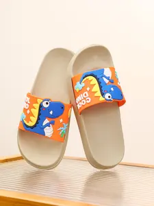 Dinosaur Pattern Slippers, New Style Toddler Shoes, Kids Home Bath Shower Sandals, Summer Comfort Cool Non Slip Slippers, Lightweight Slippers, Anti Slip Slippers, EVA Slippers