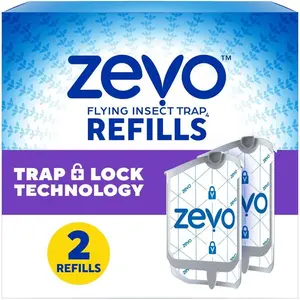 Flying Insect Trap Refills - 2 Refill Cartridges, Trap Technology, Durable Design for Effective Insect Control