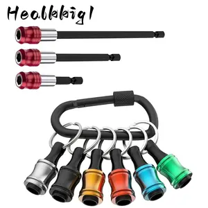 3pcs Quick Release Color Keychain Change Post Screwdriver Drill Bit Holder Bit Set outdoorfun
