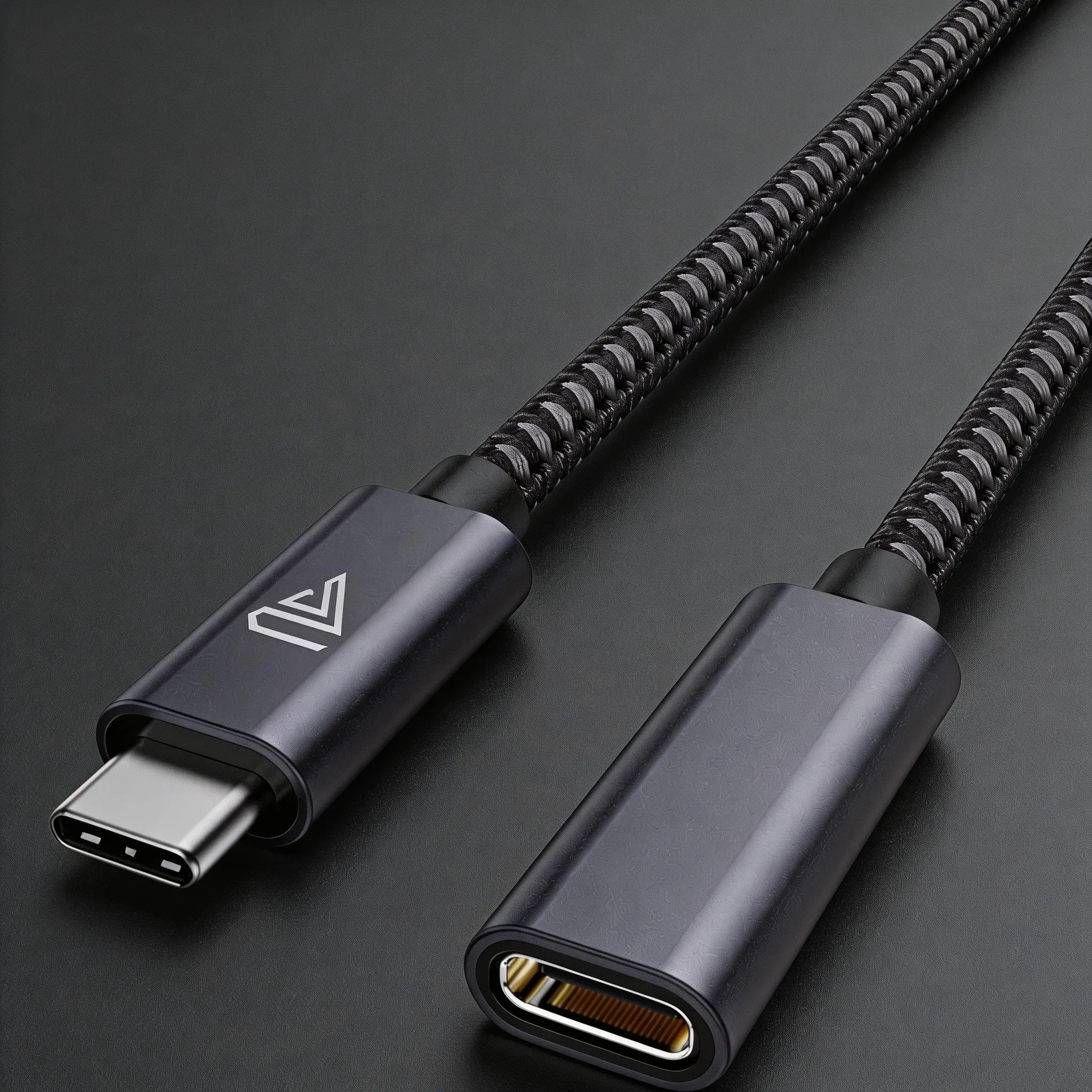 Fast Charging USB-C Extension Cable (1FT / 10FT Options) | 10Gbps Sync