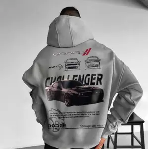 Challenger Dodge Motorsport Racing Hoodie, 90s Car Shirt Menswear Top, Unisex Trending Tee, Sweatshirt, Trendy Best Gift