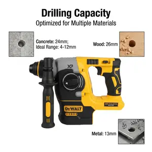 Dewalt DCH273 20V Brushless Rotary Hammer For Concrete Anchor Drilling lithium battery replacement drill tool construction work electric driver