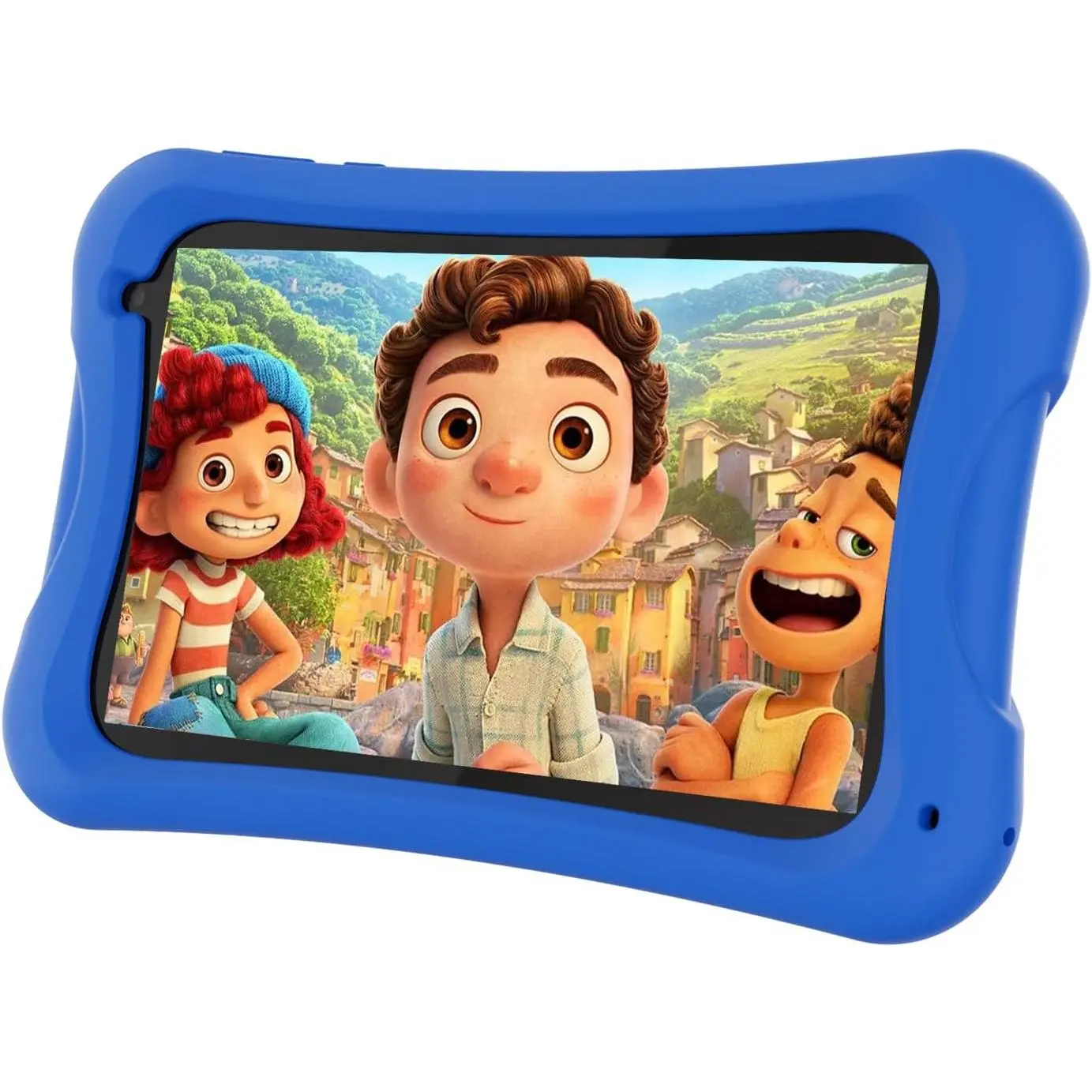 DigiLand 7 Inch Kids Tablet Ages 3-8, Android 13 Tablet for Kids,4G+32GB up to 128GB,Toddler Tablets with Dual Cameras,Best Electronics Tablets Gift for Kids,Shockproof Protective Case (Blue)