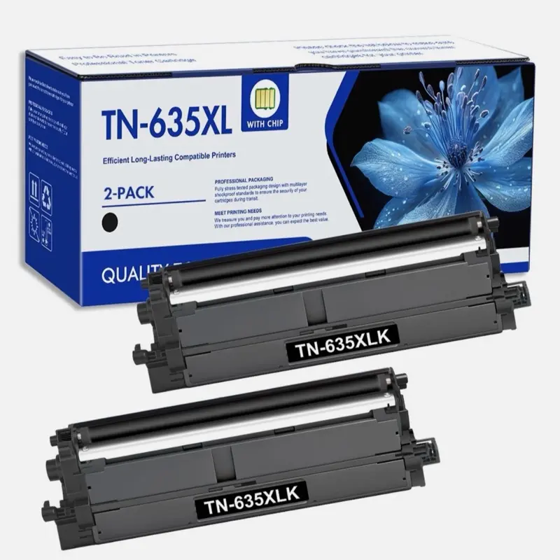TN635XL Black Toner Cartridge for Brother TN635 HL-L8430CDWT MFC-L8730CDW