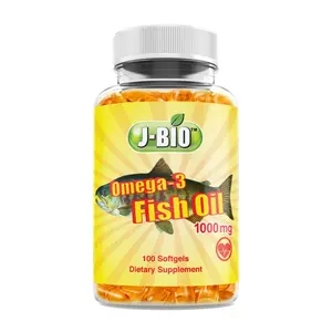 Omega-3 Fish Oil from Alaska Deep Sea, 1000mg, 100 Softgels