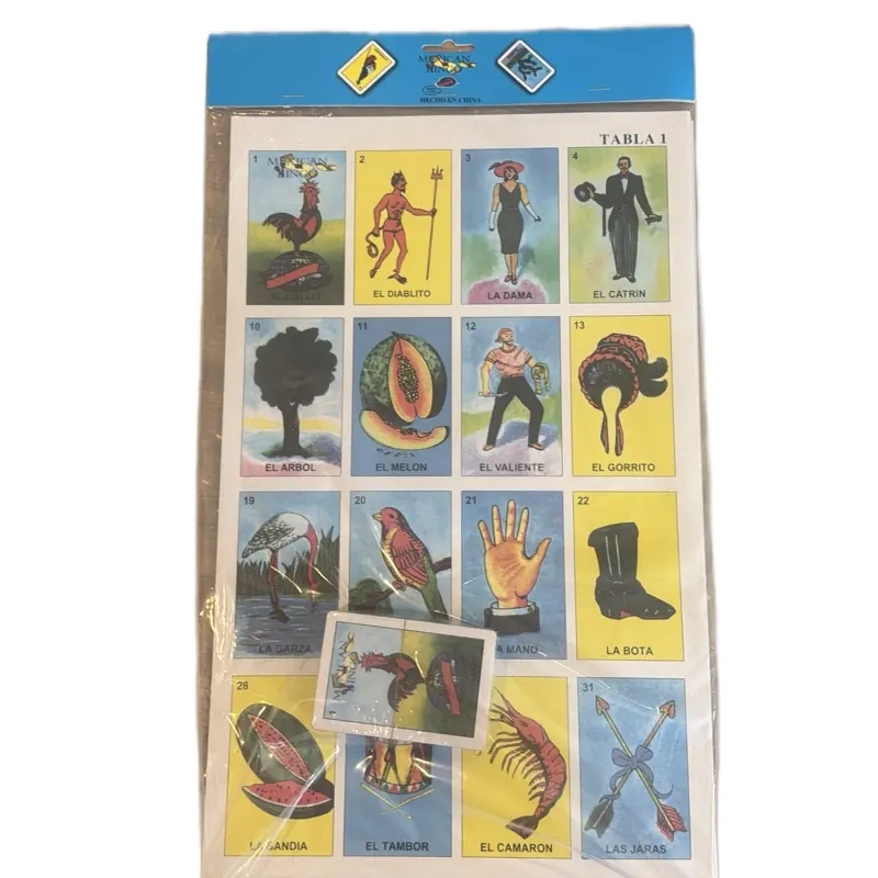 Giant Loteria Mexican Bingo - Traditional Game Inspired by Mexican Culture - Minimal Product Information Provided
