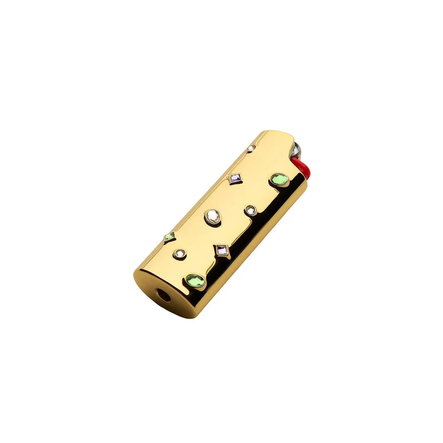 Edie Parker Little Gems Lighter Cases in Gold