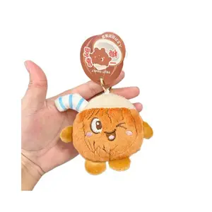 Adorable Plush Squeeze Pen, Kiwi Design Gel Pen, Stress Relief Pen with Plushie