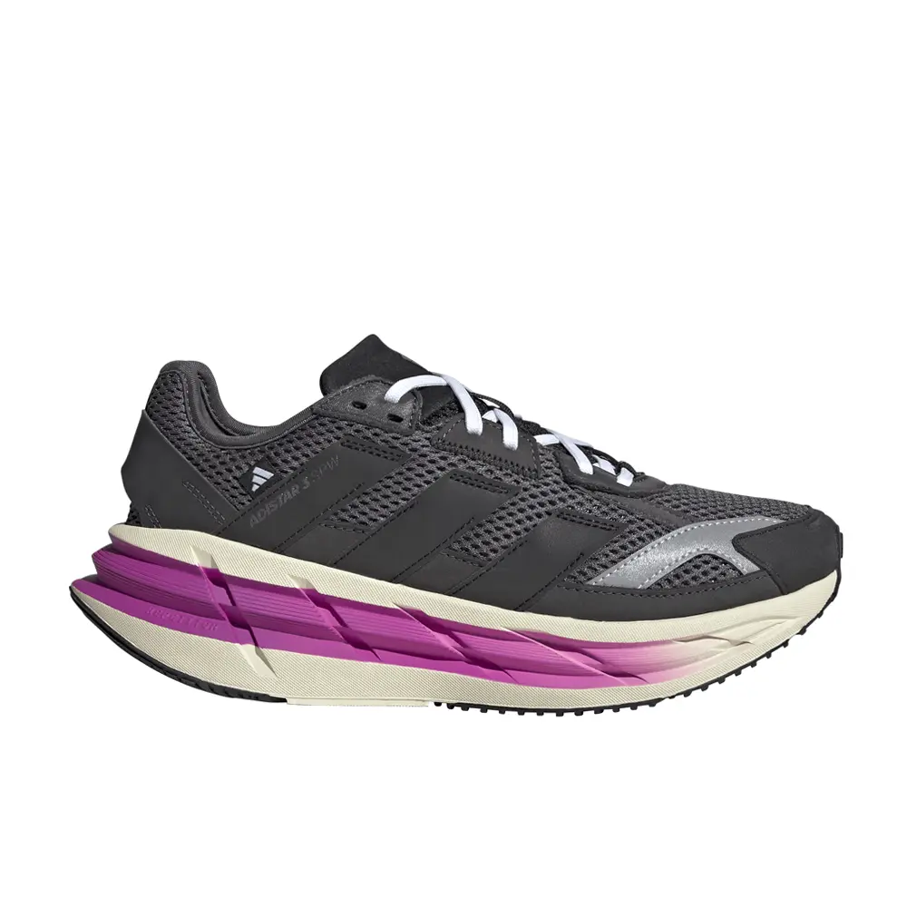 adidas Womens Adistar 3 Sportswear Sneakers Shoes Casual - Black