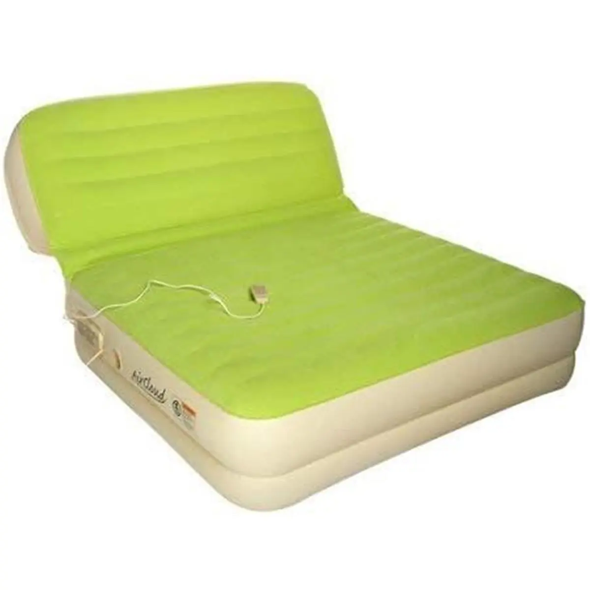 212 MAIN Queen-Size Green Incline-Back Mattress with Remote Control, Firmness Adjust, Cloud Design for Indoor Use, Queen Size Mattresses, Cloud Mattresses