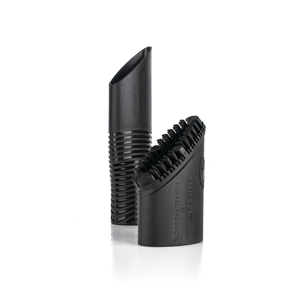 Buff Brite Fur Remover PRO II (2.0) with Fang Adapter - Dog and Cat Grooming Tool, Vacuum Attachment for Pet Hair Removal