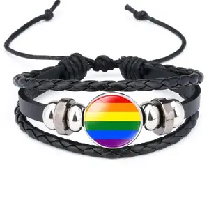 Handmade LGBTQ+ Bracelets (Lesbian, Transgender, Pansexual, Rainbow