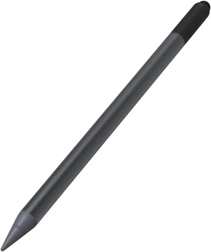ZAGG Pro Stylus - Active & Capacitive Tips, Palm Rejection, Tilt Sense, Bluetooth Fast Pairing, Compatible with iPad Pro 11/12.9 (3rd,4th,5th Gen)/Air 10.9/iPad 10.2/9.7/Mini 5