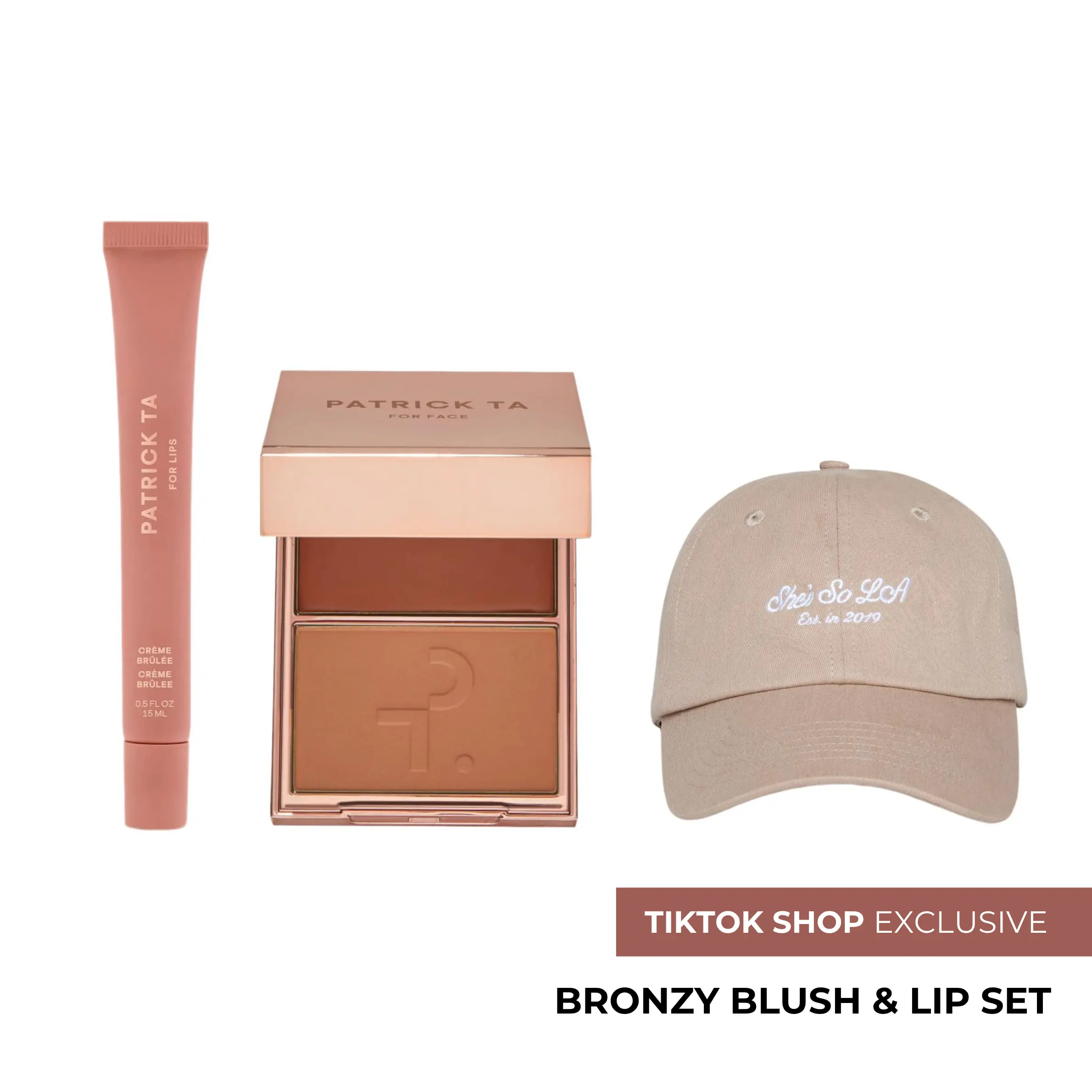 Bronzy Blush & Lip Set