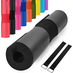 Barbell Pad Squat Pad for Squats-Squat Bar Pad-Great for Weightlifting,Lunges and Hip Thrusts-Foam Sponge Pad-Fit Standard and Olympic Bars Perfectly