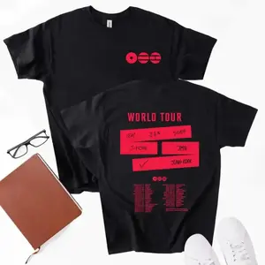 [Sale up to 40%] BT21 World Tour 2026 Concert Kpop Bangtan Unisex T-Shirt