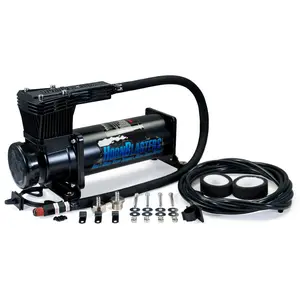 HornBlasters HB-1NM Heavy Duty Air Compressor - 100% Duty Cycle at 100 PSI, Fast Refill Rate up to 200 PSI, Weather-Resistant Design, 2-Year Warranty - Automotive