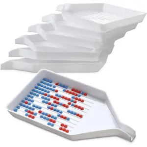 6pcs Diamond Art Painting Bead Sorting Trays, Accessories and Tools for DIY Crafts, Diamond Painting Sorting Tray Set, Diamond Painting Kit