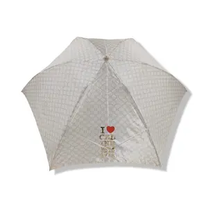 Pre-owned Celine Madacam Folding Umbrella CELINE1027