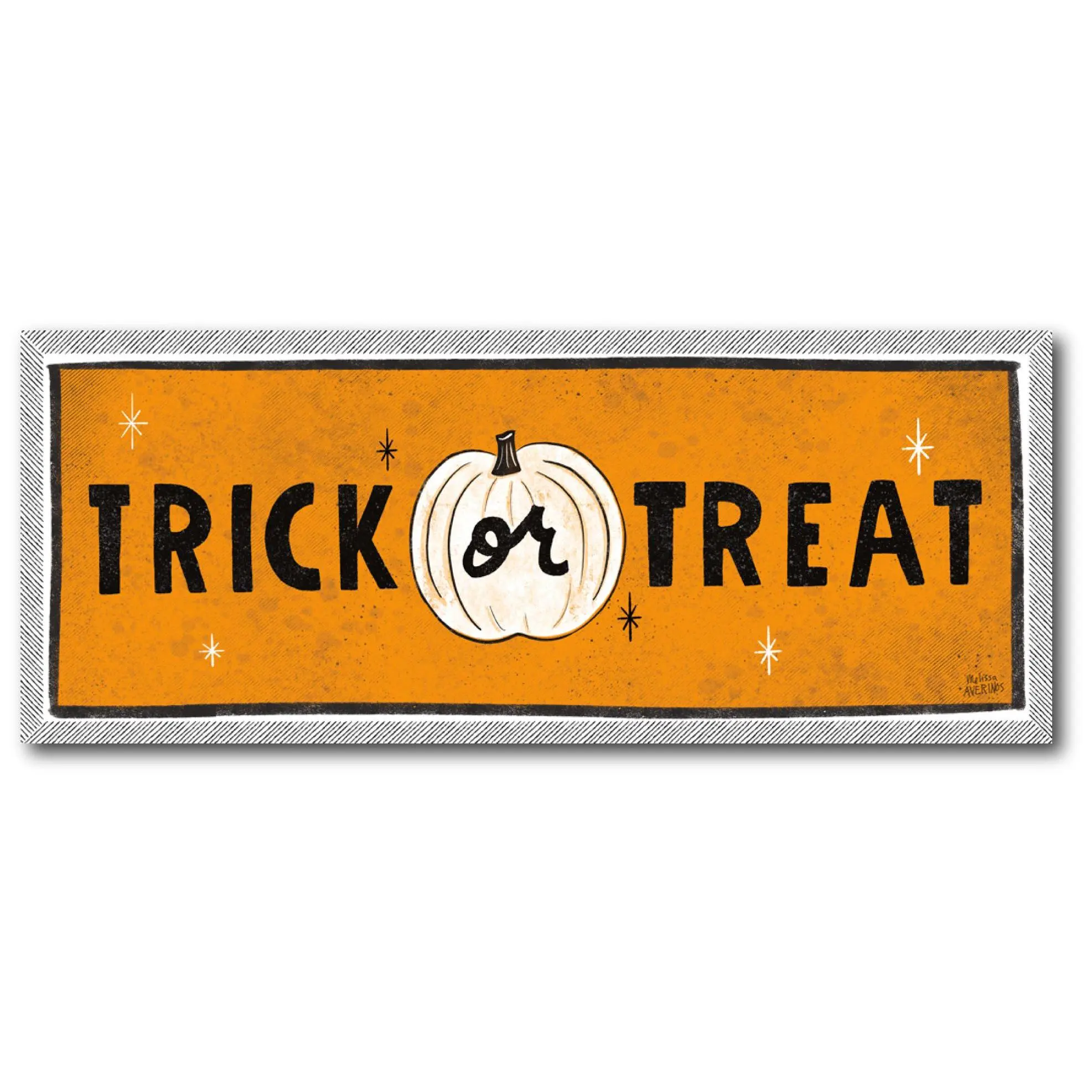 Courtside Market Frightfully Wicked XI 12x24 Canvas Wall Art