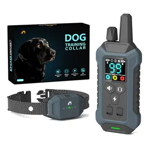 Dog Training Collar with Remote Control, 4200FT Dog Training Collar for Dogs 5-120lbs,Anti-Barking Silencer with Remote, IPX7 Waterproof Rechargeable E Collar with 3 Modes