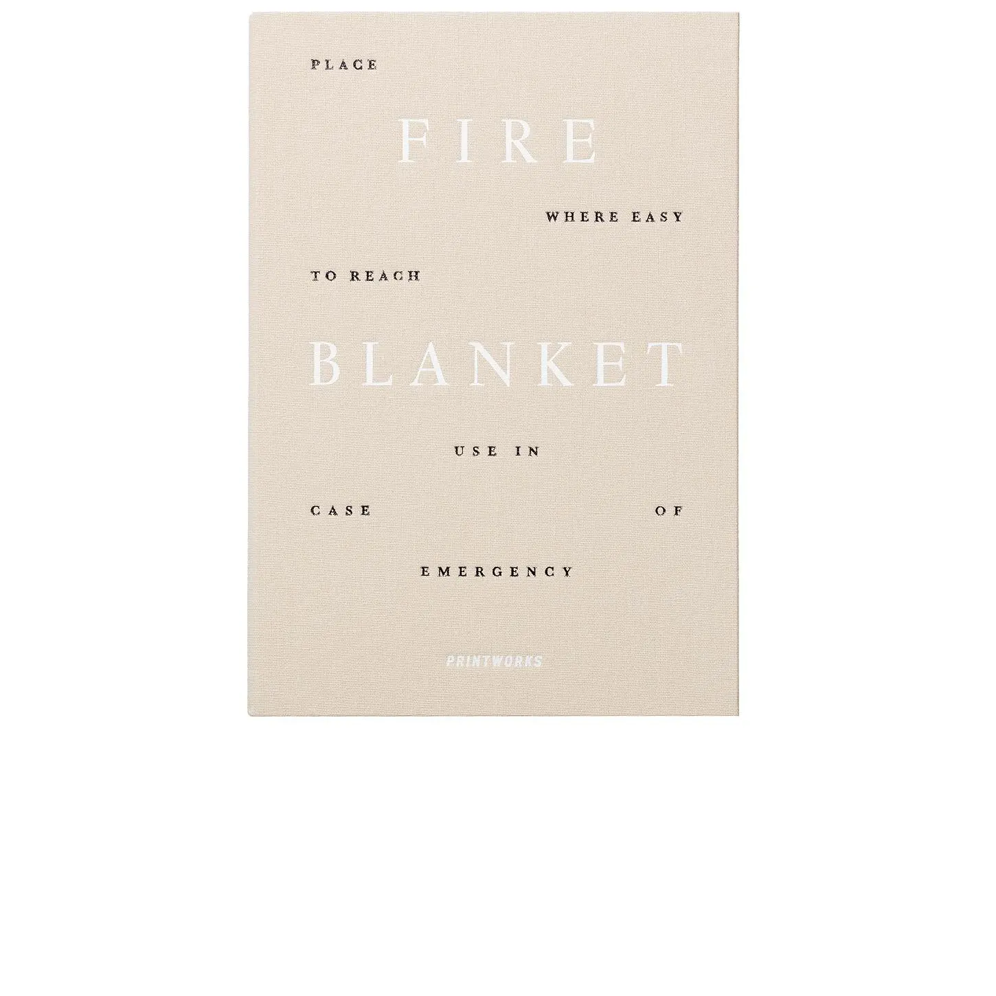 Printworks Fire Blanket in Beige