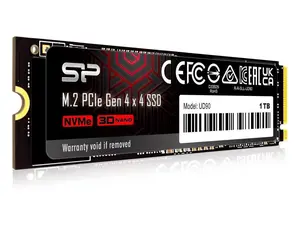 Silicon Power 1TB UD90 NVMe 4.0 Gen4 PCIe M.2 SSD R/W up to 5,000/4,800 MB/s (SU01KGBP44UD9005SN) Silicon Power 1TB UD90 NVMe 4.0 Gen4 PCIe M.2 SSD R/W up to 5,000/4,800 MB/s (SU01KGBP44UD9005SN)