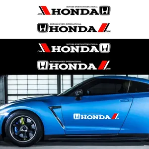 Car Side Door 3D Sticker Decorative Accessories for Honda Vehicles, Stylish Auto Decor for Enhanced Appearance, Car Stickers, Car Decals, Sticker for Cars