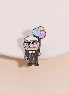 Cartoon Character Design Brooch, Cute Clothes Accessories for Men & Women, Enamel Pin Suitable for Backpacks, Jeans, Scarves, Hats Decoration