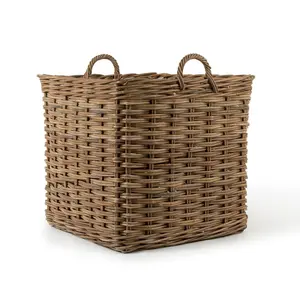 Rattan Square Basket