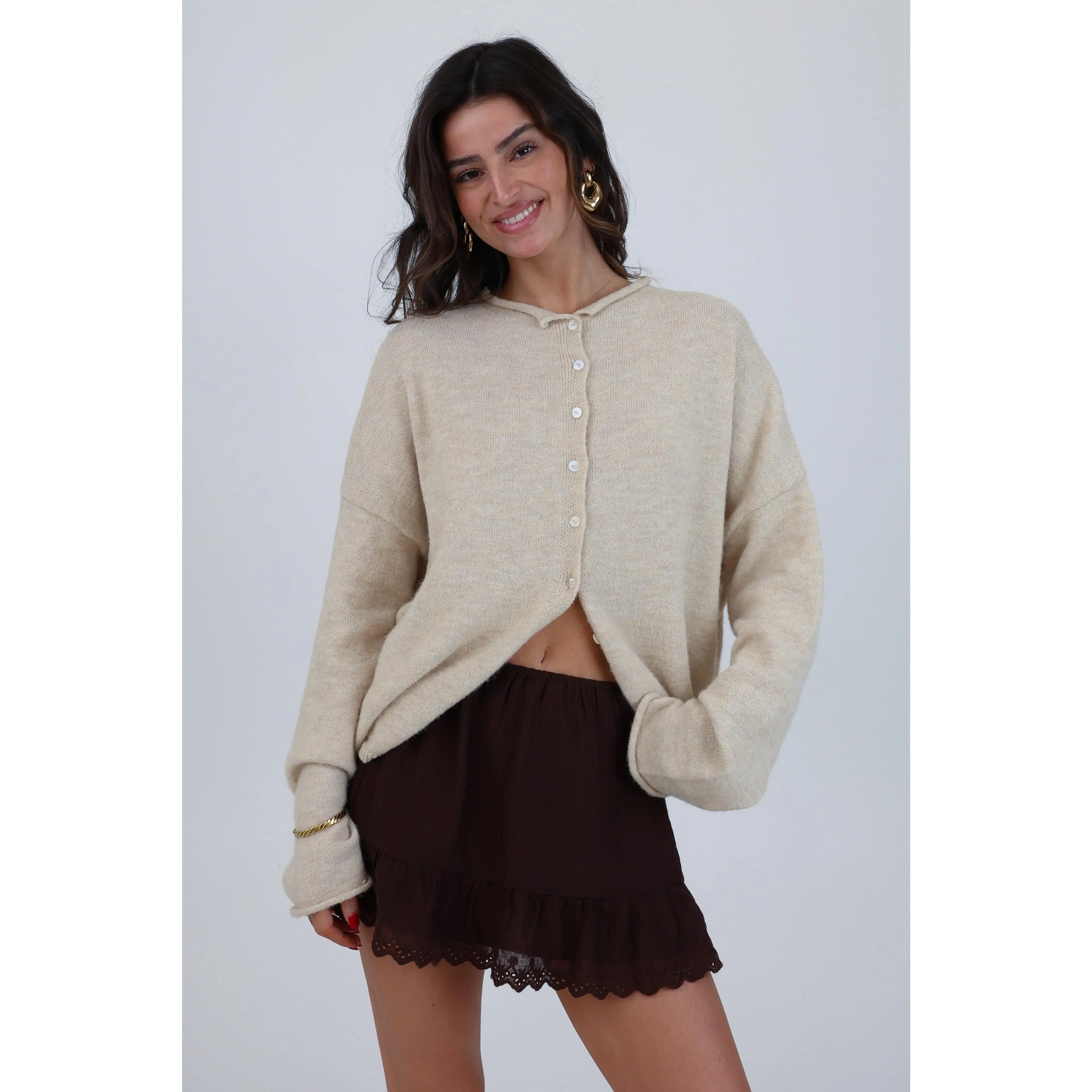 Amelia Skirt in Brown