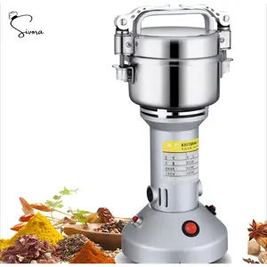 Sivora Household 150/250g 850w Electric Grain Mill Grinder Mill Cereal Machine for Flour Wheat Grind Coffee Beans, Stainless Steel