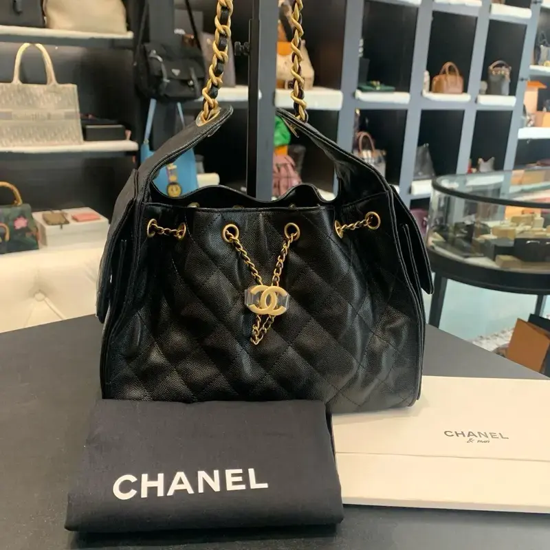‮ LENAHC  ‬ Bucket  25 Bag Black Caviar Leather Get a $20 coupon by adding us on   +1 8165535608，     ‮ PPASTAHW  ‬