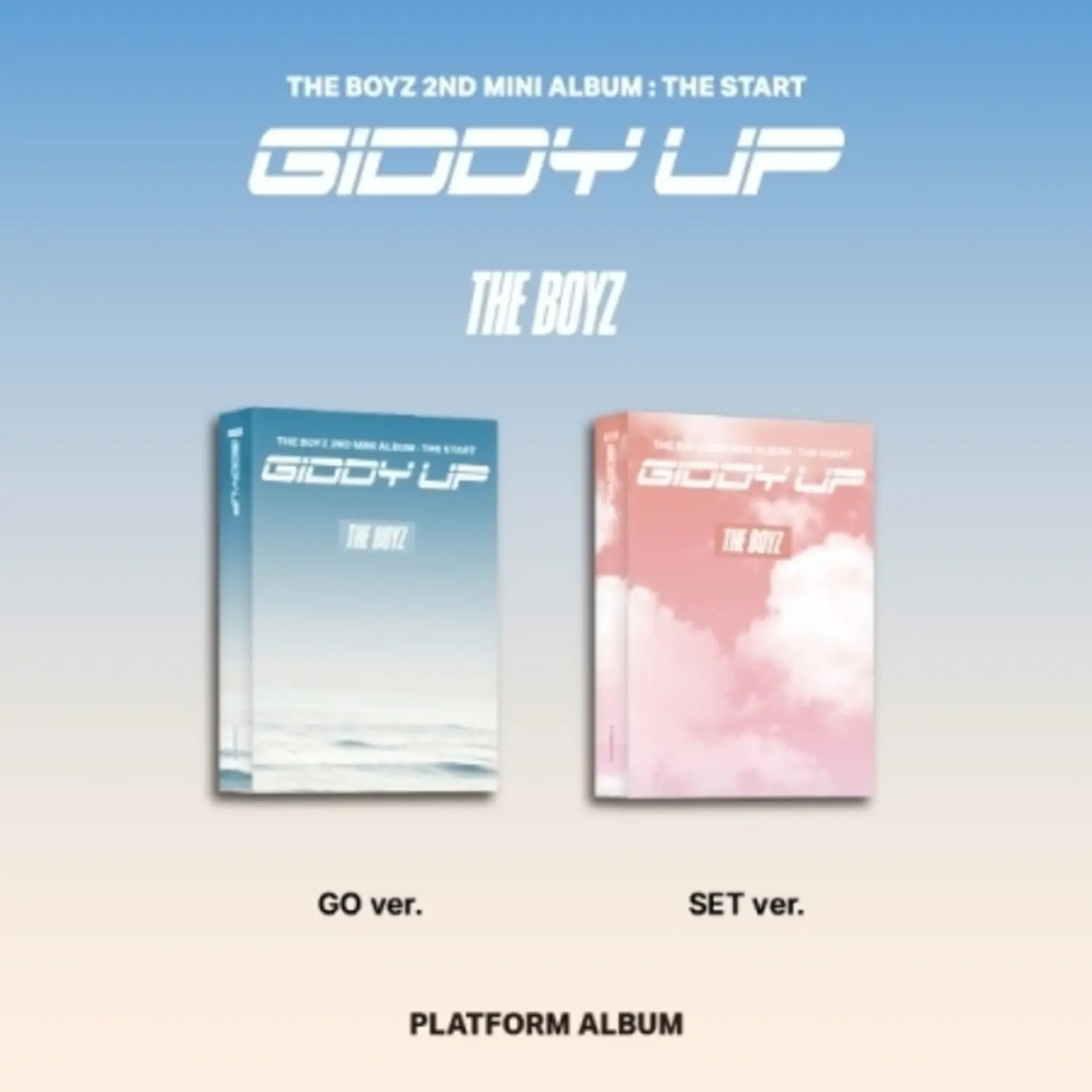 The Boyz - The Start - Platform Version - incl. Mini QR Card, Selfie Photocard, Official Photocard + Special Photocard  [DISCLESS DIGITAL] Photos, Asia - Import